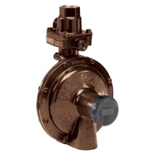 LPG gas pressure regulator